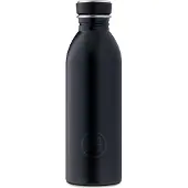SmartaSaker Drinkfles 'Clima 0,5 L' antraciet / zilvergrijs / zwart