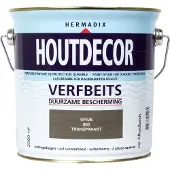 Hermadix Houtdecor Transparant Grijs 660 2,5 LTR