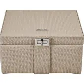 Windrose Corbello juwelenkistje 21,5 cm beige
