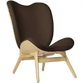 UMAGE A Conversation Piece Loungestoel Hoog Oak | Teddy Brown