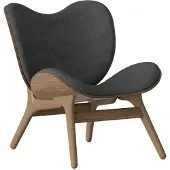 UMAGE A Conversation Piece Loungestoel Laag Dark Oak | Shadow