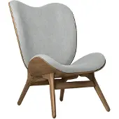 UMAGE A Conversation Piece Loungestoel Hoog Dark Oak | Sterling