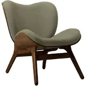 UMAGE A Conversation Piece Loungestoel Laag Dark Oak | Morning Meadows