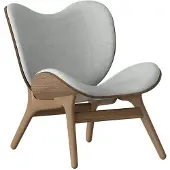 UMAGE A Conversation Piece Loungestoel Laag Dark Oak | Sterling
