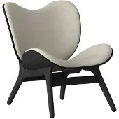 UMAGE A Conversation Piece Loungestoel Laag Black Oak | White Sands