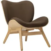 UMAGE A Conversation Piece Loungestoel Laag Oak | Mocca