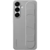 Samsung S25 Plus Standing Grip Back Cover Gris