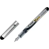 Pilot Vulpen Vpen medium zilver/zwart | 12 stuks