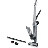 Bosch - Serie 4 BBH3K2801 - steelstofzuiger & elektrische bezem - Zakloos - Zilver