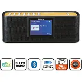 Ginza.se PDR-045BK - DAB+ radio met Bluetooth 5.0 - Zwart