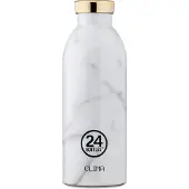 24Bottles Drinkfles 'Clima 500 ml' grijs / zwart