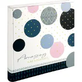 Walther design design - MX-485-L - Amazing Memories - Fotoalbum - 30x30 cm - 100 pagina's - Blauw