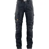 Fjällräven - Women's Karla Pro Zip-Off Trousers - Afritsbroek 46 - Raw Length, zwart/blauw