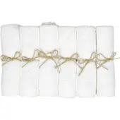 Pandoo Bamboe Wasdoekjes Wit (6st)