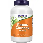 Now Panax Ginseng 500mg - 250 v-caps