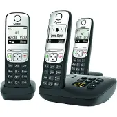 Gigaset A690A Trio, Telefoon, Zwart