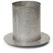 Ferm Living Plantenpot Auran Small Galvanized