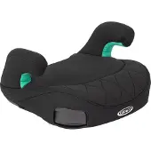 Graco Booster Max - Autostoelverhoger - ISOFIX - Zonder rugleuning - Midnight - 137 tot 150 cm (ca. 7 tot 12 jaar) - R129