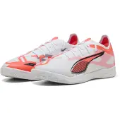 Puma Voetbalschoen 'ULktra 5 Match' donkeroranje / donkerroze / zwart / wit