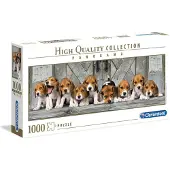 Clementoni - Puzzel - 1000 Stukjes - Beagles Panorama - Puzzel Voor Volwassenen