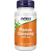 Now Panax Ginseng 500mg - 100 v-caps