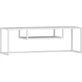 En.casa TV meubel Isokyrö metaal 120x40x40 cm wit []