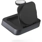 ZENS MagSafe en Qi2 Draadloze Oplader 15W met Standaard en Watch Stand