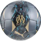 Puma Olympique Marseille Voetbal Maat 5 Grijs Goud Blauw