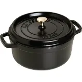 Staub mini braadpan - cocotte 10cm, 0,25L, zwart
