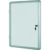 BI-Office Enclore Indoor Vitrine Magnetisch 9 x A4 Afsluitbaar 72 (B) x 98,1 (H) cm Wit