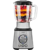 Caso Multifunctionele mixer, 1,5 liter, 1000 watt, roestvrij staal/zwart, 3617