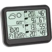TFA-Dostmann View 35.1142.01 Draadloos weerstation Aantal sensoren max.: 3