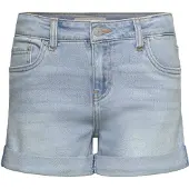 Levi's Girls' Girlfriend Shorts Junior, Blue