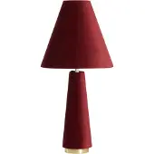 Light & Living Tafellamp Ø30x61 cm DEVIA velvet bordeaux