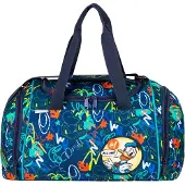 MCNEILL Sporttas donkerblauw / mintgroen / oranje / wit