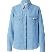 Levi's Blouse 'Iconic Western Shirt' blauw denim