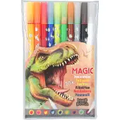 Dino World - Dino World magic dubbele stiften 10 stuks