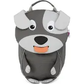 Affenzahn Rugzak 'Hund' grijs / basaltgrijs / oranje / zwart