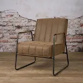 Tower Living Santo coffeechair - Brown (Bruin, 64x81x76cm)