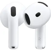 Apple AirPods (4e generatie). AirPods 4, draadloos, geschikt voor bellen, muziek, sport en vrijetijd, oordopjes met microfoon, wit