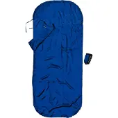 Cocoon - Kid's Silk Travelsheet - Reisslaapzak 180 x 76 cm, blauw