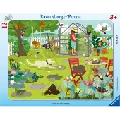 Ravensburger Frame puzzel - Onze tuin 12 stukjes