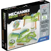 Geomag Mechanics Motion Recycled Flywheels - Magnetisch Constructiespeelgoed met Vliegwielen - 96-delig