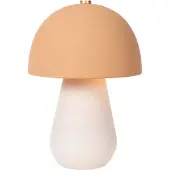 Atmooz Sacha tafellamp – E27 – 25x25x38 cm – Wit/Terracotta