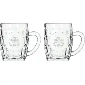 Libbey Gegraveerde set bierpullen 55cl Just Married 4 years ago