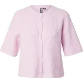 Pieces Gebreid vest rosa
