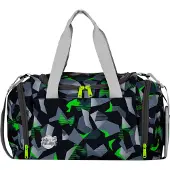 MCNEILL Sporttas grijs / neongroen / zwart