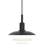 Louis Poulsen Ph 3/3 Hanglamp Metal / Opal Glass - Hanglampen Black - 91870-5741109278-01