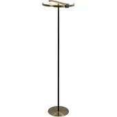 Searchlight LED-vloerlamp Aerial, dimbaar, brons / oud-messing, Woon-/ Eetkamer, metaal, Modern, LED vloerlamp