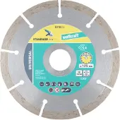 Wolfcraft 8318000 Diamanten doorslijpschijf 125 mm 1 stuk(s) Puimsteen, Steen